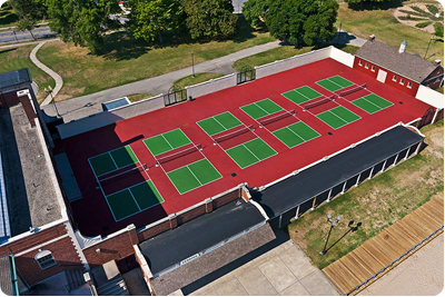 Super Seal Tennis Courts Asphalt Sealing New York State
