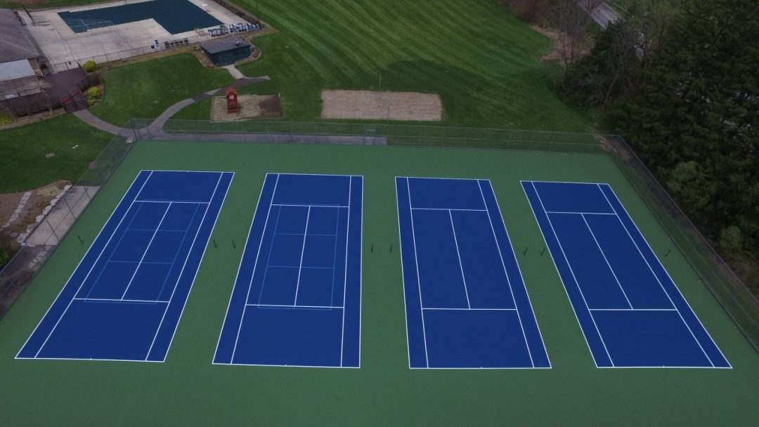 tennis pickleball court resurfacing