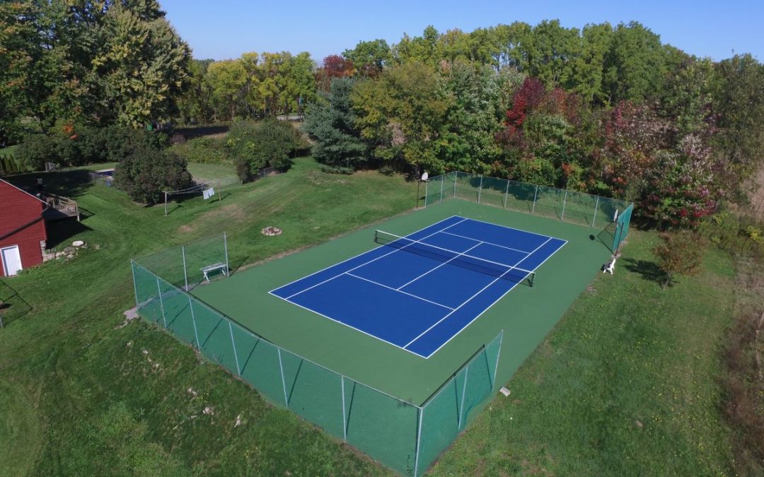 Private Residential Tennis Court