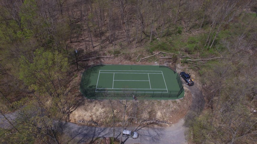 Private Tennis Court Construction