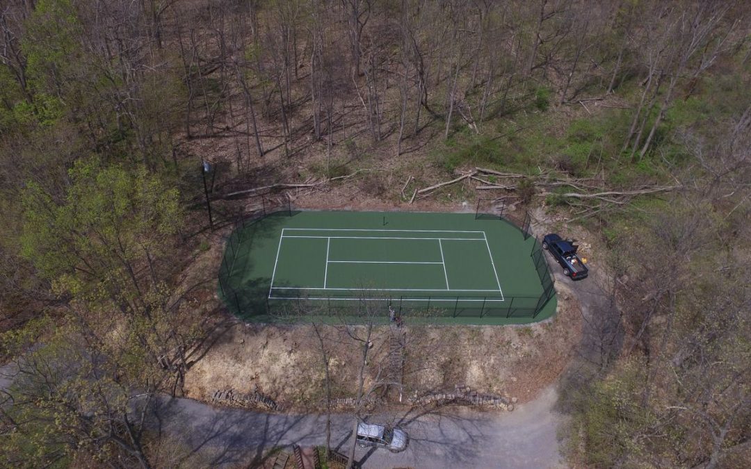 Private Tennis Court Construction