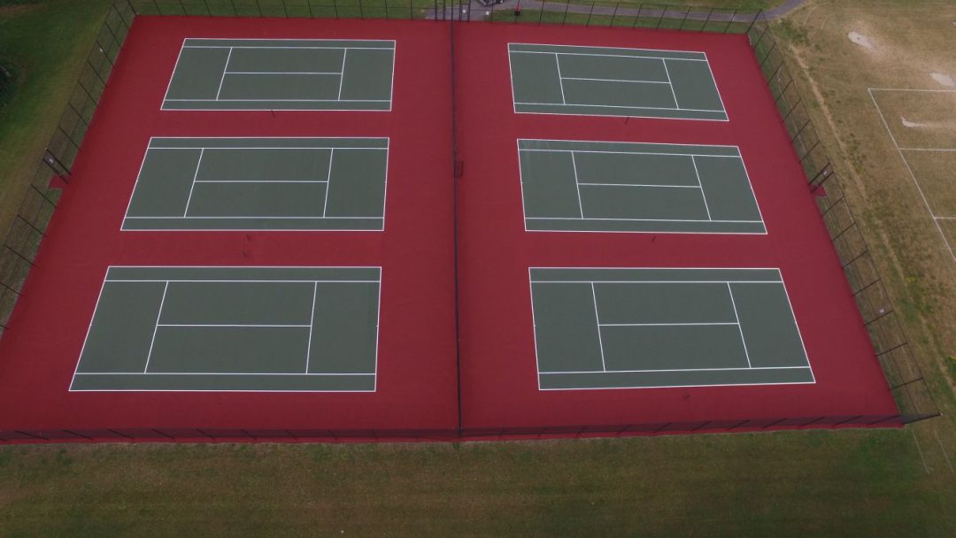 tennis court facility repair